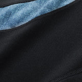 Freek | Sweater met kleurvlakken en ronde hals