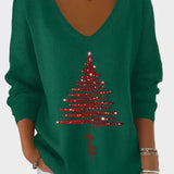Nancy - Elegante Kersttrui