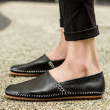 Gabriel | Lichtgewicht leren loafers