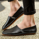 Gabriel | Lichtgewicht leren loafers
