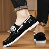 Geerten | Zwarte leren business loafers