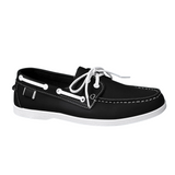 Geerten | Zwarte leren business loafers