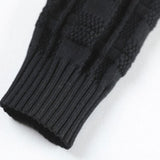 Gerard | Slim-fit trui met capuchon en ruitpanelen