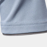 Gerbrand | Witte polo met contraststrepen