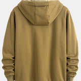 Gert | Hoodie met teddyvoering en ritssluiting