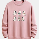 Gijs | Sweater met lezend spookje en relaxte pasvorm