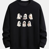 Gijs | Sweater met lezend spookje en relaxte pasvorm