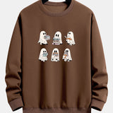 Gijs | Sweater met lezend spookje en relaxte pasvorm