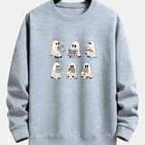 Gijs | Sweater met lezend spookje en relaxte pasvorm