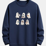 Gijs | Sweater met lezend spookje en relaxte pasvorm