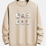 Gijs | Sweater met lezend spookje en relaxte pasvorm