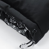 Guus | Omkeerbare puffer jas met paisleyprint