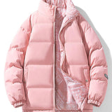 Guus | Omkeerbare puffer jas met paisleyprint