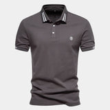 Harm | Lichtblauwe klassieke polo