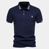 Harm | Lichtblauwe klassieke polo