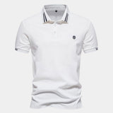 Harm | Lichtblauwe klassieke polo