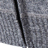 Harm | Trui met capuchon, rits en geometrisch patroon