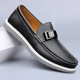 Hendrikus | Luxe leren loafers