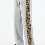 Hidde | Straight leg broek met beer print