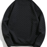 Hidde | Sweater met schaakbordjacquard