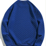 Hidde | Sweater met schaakbordjacquard
