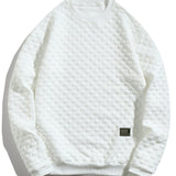 Hidde | Sweater met schaakbordjacquard