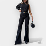 Barbora - Jeans met hoge flare
