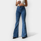 Barbora - Jeans met hoge flare