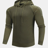 Ivo | Slim-fit trui met capuchon en raglanmouwen