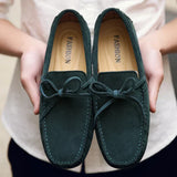 Jarik | Casual suède zomerloafers