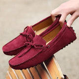 Jarik | Casual suède zomerloafers