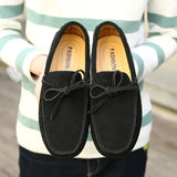 Jarik | Casual suède zomerloafers
