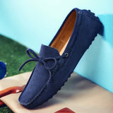 Jarik | Casual suède zomerloafers