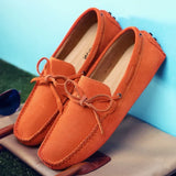 Jarik | Casual suède zomerloafers