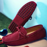 Jarik | Casual suède zomerloafers
