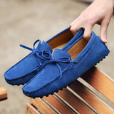 Jarik | Casual suède zomerloafers