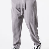 Jasper | Linnen harem broek met riem