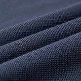 Joachim | Marineblauwe polo met klassieke kraag