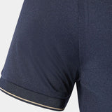 Joachim | Marineblauwe polo met klassieke kraag