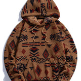 Job | Teddyhoodie met Azteekse print