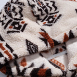 Job | Teddyhoodie met Azteekse print