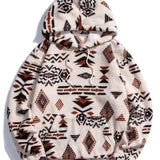 Job | Teddyhoodie met Azteekse print