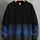 Jonathan | Sweater met kleurverloop en relaxte pasvorm