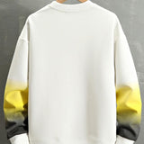 Jonathan | Sweater met kleurverloop en relaxte pasvorm