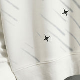 Julian | Sweater met meteoorprint en relaxte pasvorm