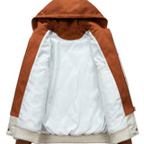 Kees | 2-in-1 gewatteerd baseball jack met capuchon