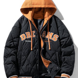 Kees | 2-in-1 gewatteerd baseball jack met capuchon