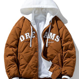 Kees | 2-in-1 gewatteerd baseball jack met capuchon
