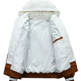 Kees | 2-in-1 gewatteerd baseball jack met capuchon