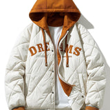 Kees | 2-in-1 gewatteerd baseball jack met capuchon